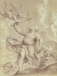 El Sacrificio de Isaac por Abraham, después de Tiziano